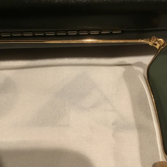 NWOT 🕶️ Ray-Ban RB3957 Julie Sunglasses G-15 Black  Solid Gold 🕶️ - Picture 6 of 7